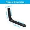 Cjueiom Shelf Brackets L Shaped Bracket Angle Brackets Heavy Duty