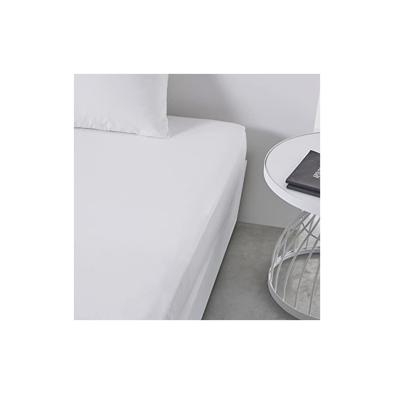 TODAY Essential Fitted Sheet 160 x 200 cm Double 100%