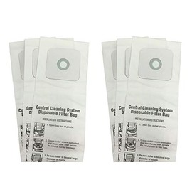 RJMom New - 6 Pack Central Vac Bags for Nutone Vacuum Cleaner 6 Gallon CV350, CV352, CV353, CV450, CV653