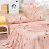 Yibeizi Pink Bunny Twin Sheets Set for Girls, Kids Cute