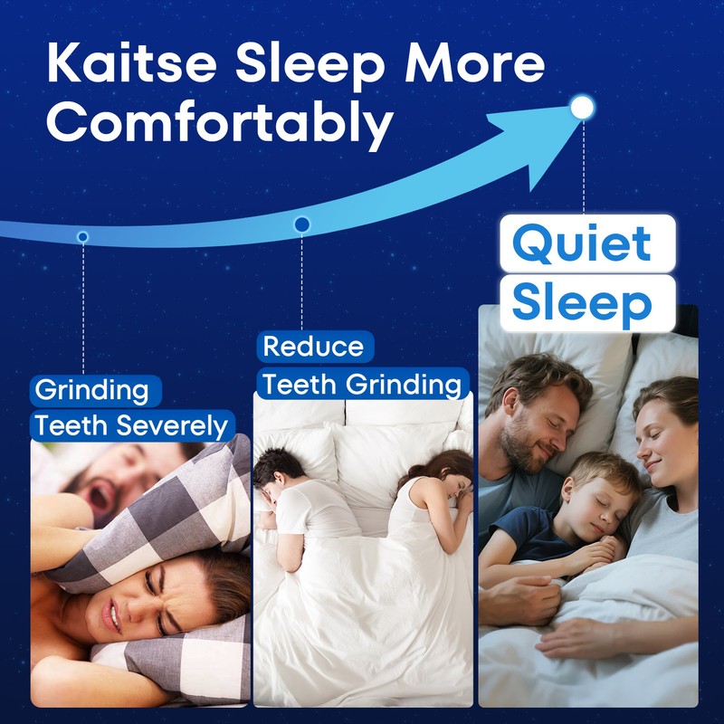 Kaitse Mouth Guard for Anti Grinding (Sky White) Anti Grinding