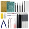 WMYCONGCONG 31-Piece Set Plastic Model Tool, Beginner Tool Set, Model