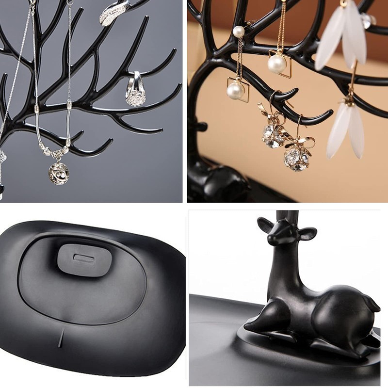 YCYUYK Jewelry Display Stand Hanging Organizer Table Top Necklace Bracelet
