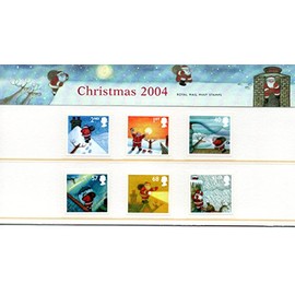 2004 Christmas Stamps in Presentation Pack