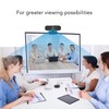 PC Webcam 2K UHD with Microphone Wide Angle USB Plug