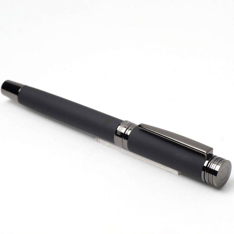 Cerruti NSG9145A 1881 Zoom Soft Black Brass Rollerball Pen in