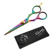 Zuvers,, ® Professional Hair Cutting Scissors – 5.5 (14 cm) + Presentation Case