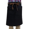 TEAGLES Short Apron, Outdoor, Work, Camping, Plake-Pack, Thick, Cotton, Unisex,