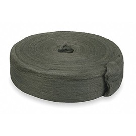 0000 Grit,Carbon Steel Wool Reel, 1 Ea,20400002558