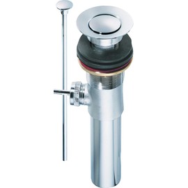 Plumb Pak PP820-77 Bathroom Sink Mechanical Pop Up Drain, No Size, Polished Chrome, 24 Count