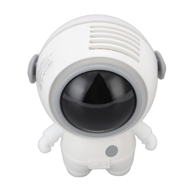 Mini Fan USB Astronaut Appearance Rechargeable Low Noise Portable Hanging