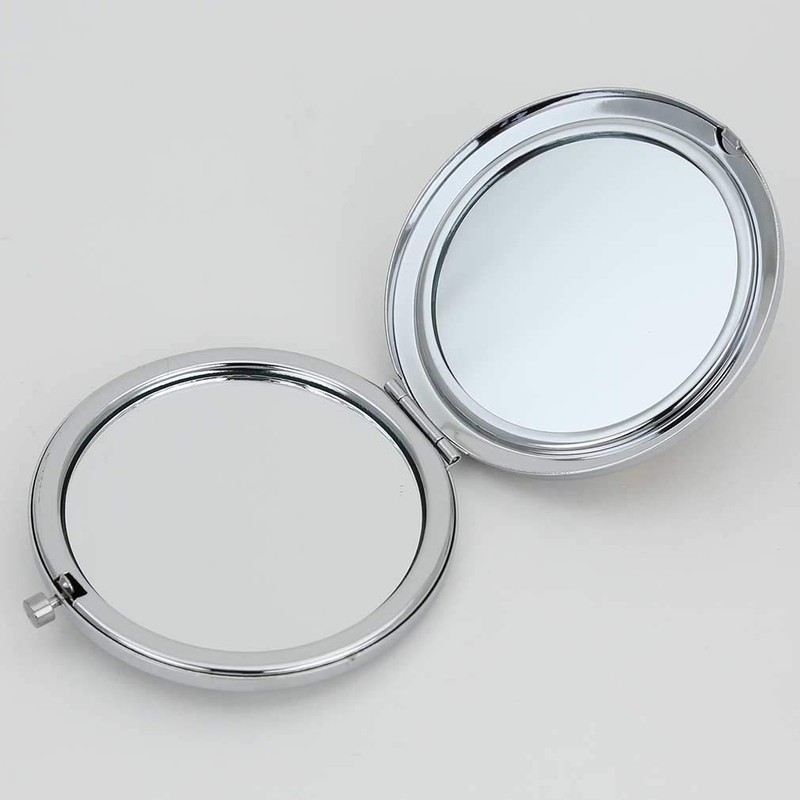 Glass Of Venice Murano Glass Millefiori Folding Compact Mirror -