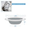 PlumBoss E1035 Bathroom Basket Replacement for Utility, Laundry, RV and