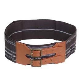SWINGPLUS Men's Obi Belt, Kimono Obi Belt, Kimono Obi, Made in Japan, All Seasons, Braun