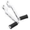 Unbranded Chrome CNC Heel Toe Shift Lever Shifter Foot Peg