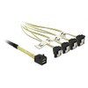 DeLOCK 85684 1 x Mini SAS HD SFF-8643 4 x