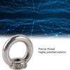 10Pcs Lifting Eye Nut Stainless Steel Ring Shape Fastener Tools