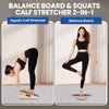Professional Wooden Slant Board - Balance Board & Squats Calf