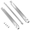 27 Inch Laundry Stacking Kit Chrome Steel for KSTK1 Suitable