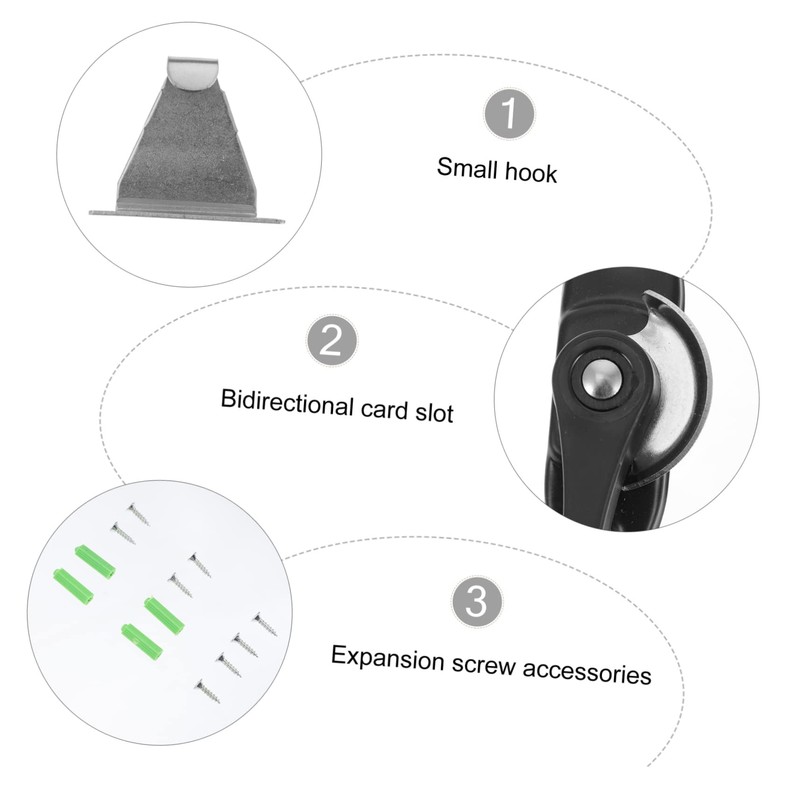 Gadpiparty 4 Sets Sliding Window Lock Durable Sash Locks for