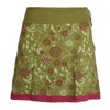 Vishes Women's Floral Skirt, Alternative Clothing, Layered Look, with Mandala
