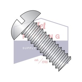 4-40X7/8 Machine Screws | Slotted | Round Head | 18-8 Stainless Steel (Quantity: 5000)
