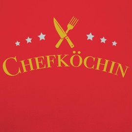 Shirtracer - Children's Apron Children Boys Girls - Cooking Apron - Children - Chef - Chef Chef, 3 Red