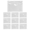 VELOFLEX A455010 Document Wallet Crystal, Pack of 10, DIN A6,