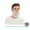 ZEUTICA 100 Pzas Cubrebarba de polipropileno Blanco Cubre barbas desechable