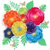 Mverse Large Mexican Paper Flowers Decorations for Wall | Pre-Assembled