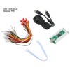 QM070921 Arcade Game Encoder with USB Cable Durable Zero Delay