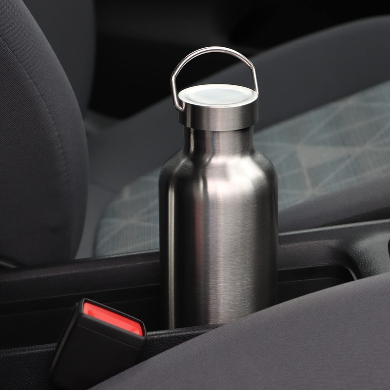 Robin Goods® Stainless Steel Drinking Bottle with Handle - High-Quality