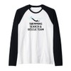 Swimming Search & Rescue Team Outfit Women Men Raglan Baseball