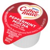 Coffee mate Peppermint Mocha Creamer, Liquid Singles, 50/Box