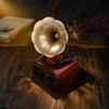 ZLLkeji Music Box Retro Turntable Wind-Up Music Box Girls Gift