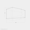 qeedo Light Spruce M Groundsheet, Zeltunterlage, Protector (passender Schutz Light