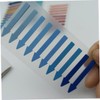 SEWACC 4pcs Arrow Page Markers Multi Function Sticky Tabs for
