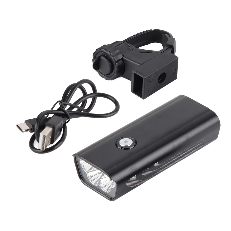 Bike Headlight 6000lm 6 Modes IPX6 Waterproof USB Charging 5