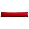 Classic Home Store Red Velvet Draught Excluder French Patio Door