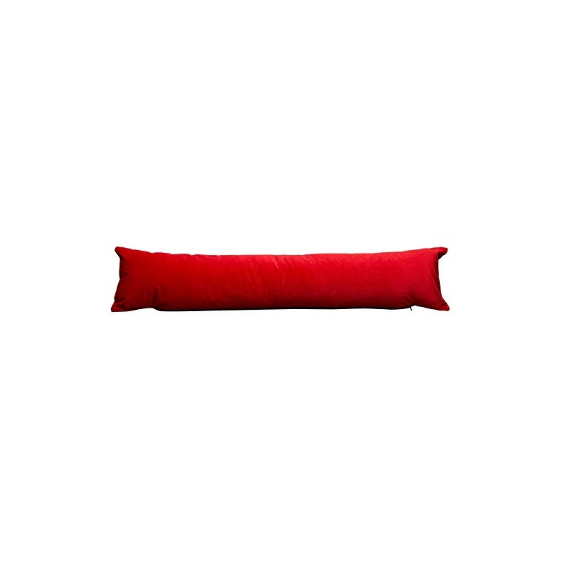 Classic Home Store Red Velvet Draught Excluder French Patio Door