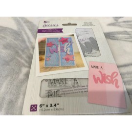 Crafter's Companion MAKE A WISH STAMP & DIE Set 706695 New