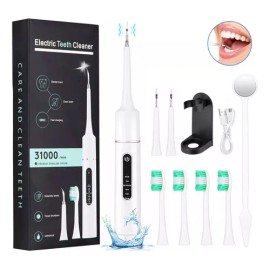 Limpieza De Sarro Cálculo Cepillo Dientes 3en1 Eléctrico Kit
