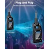 Wireless Guitar System 2.4 GHz with 6 Channels Rechargeable Audio