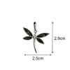 Artisana-Schmuck Amber Pendant Green Dragonfly Set in 925/000 Sterling Silver,