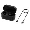 Black Charging Storage Box Charging Case with Cable For Jabra