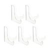 PATIKIL 6 Inch Acrylic Plate Display Stand, 5 Pack Large