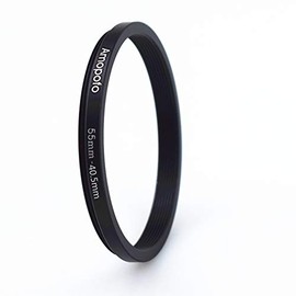 55mm to 40.5mm Camera Filters Ring Compatible All 55mm Camera Lenses to 40.5mm UV CPL Filter Accessory,55-40.5mm Camera Step-Down Ring