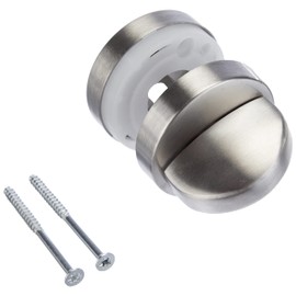 Alpertec 28020860K1 Stainless Steel Toilet Rosette with Lock Bolt Diameter 52 mm, 28020860K1