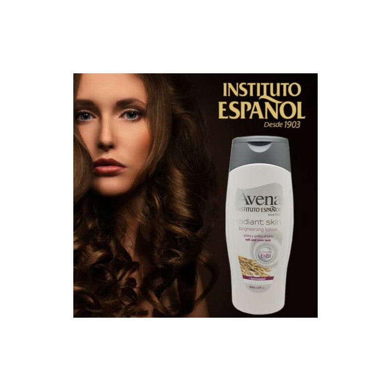 Avena Instituto Espanol Brightening Moisturizing Lotion 17oz &.