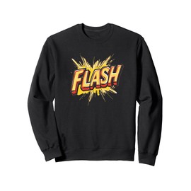 Bring Energy and Fun with this Cool Flash Statement Outfit Sweatshirt